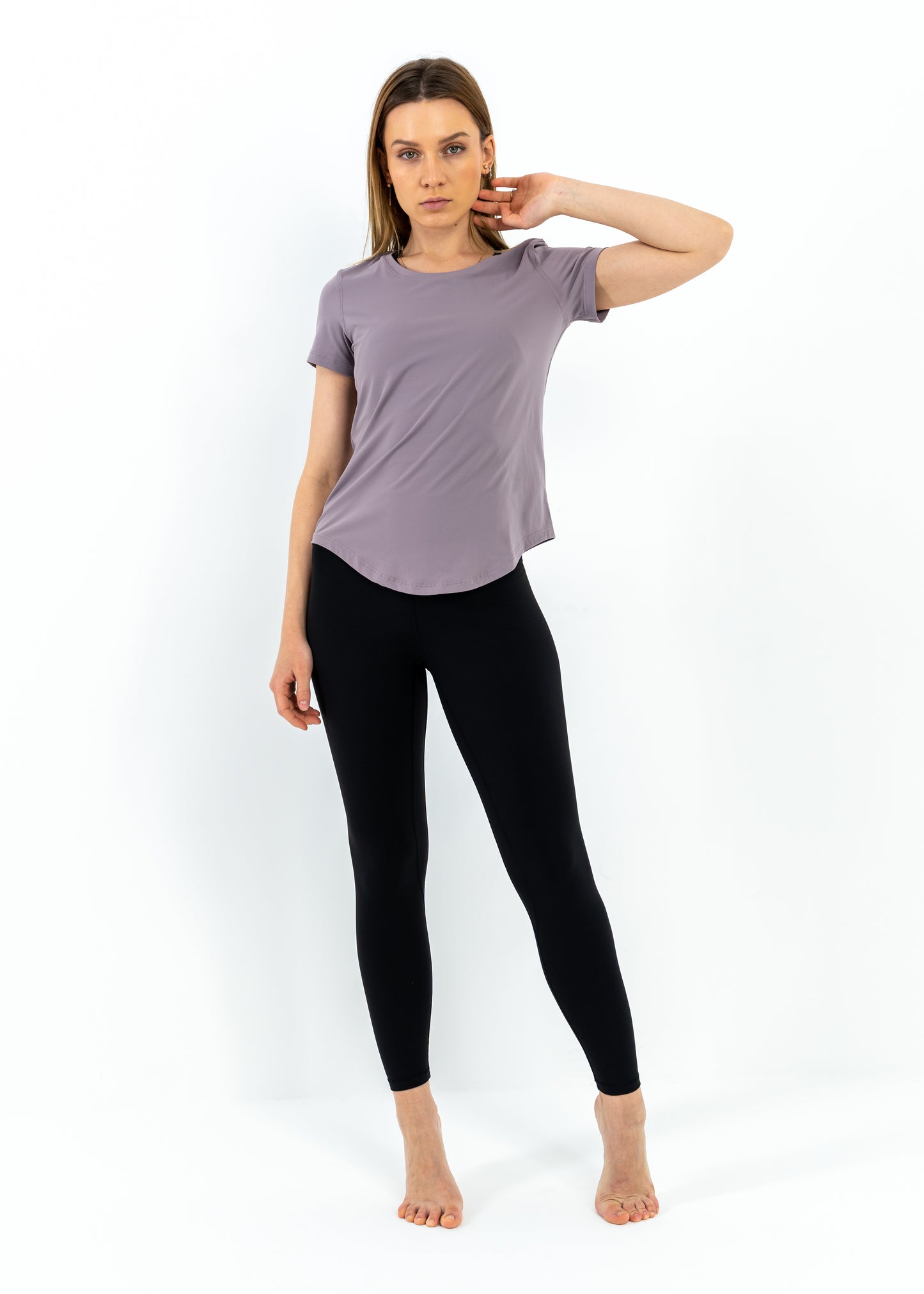 Aero Tee - Lavender Grey