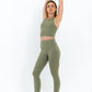 High-Waist Life Legging - Moss Green