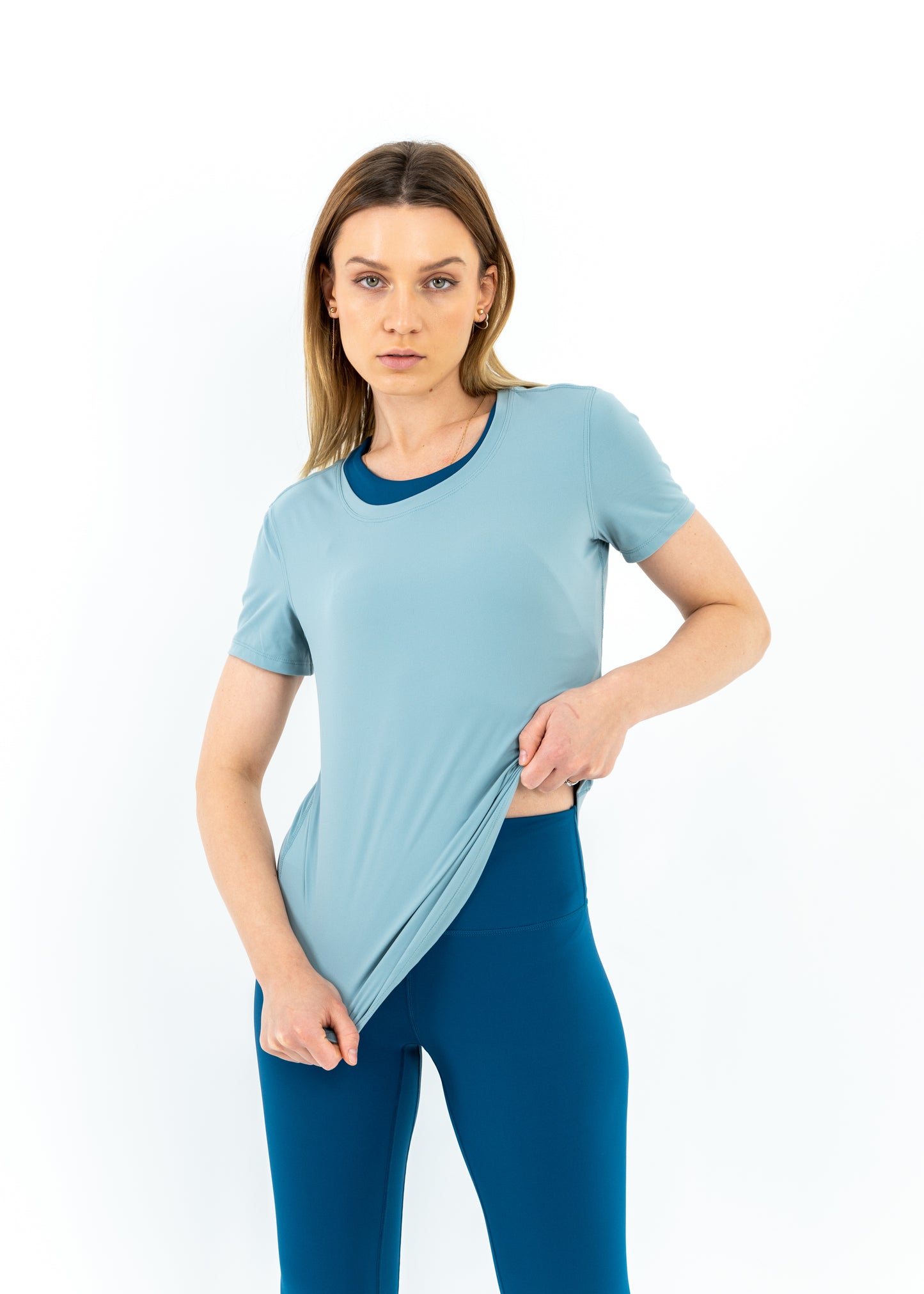 Aero Tee - Frost Cyan