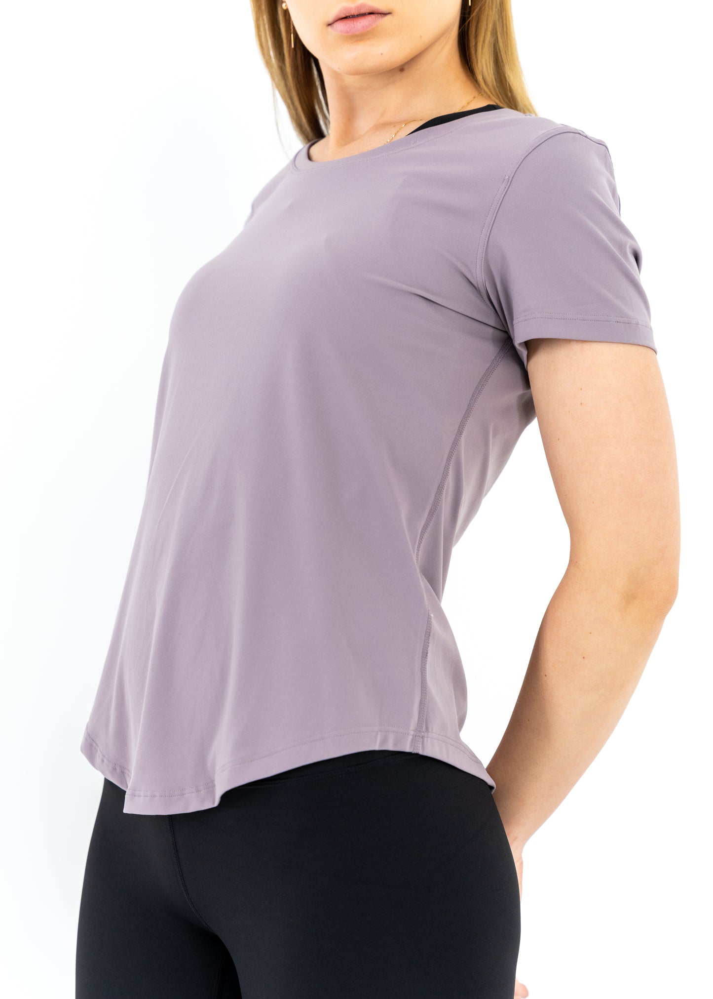 Aero Tee - Lavender Grey