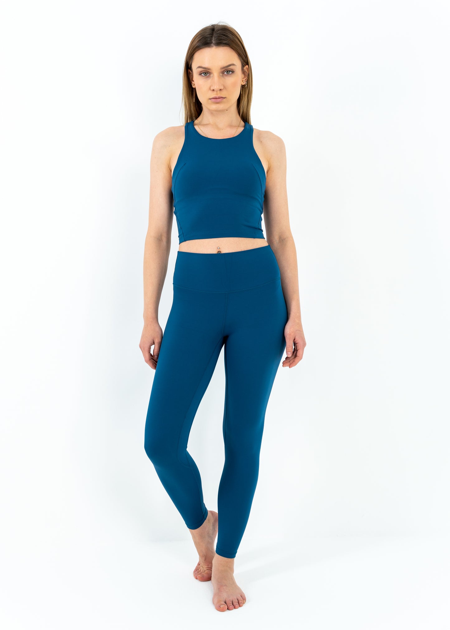 High-Waist Life Legging - Lake Blue