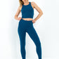 High-Waist Life Legging - Lake Blue