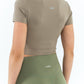 Aero Crop Top - Stone